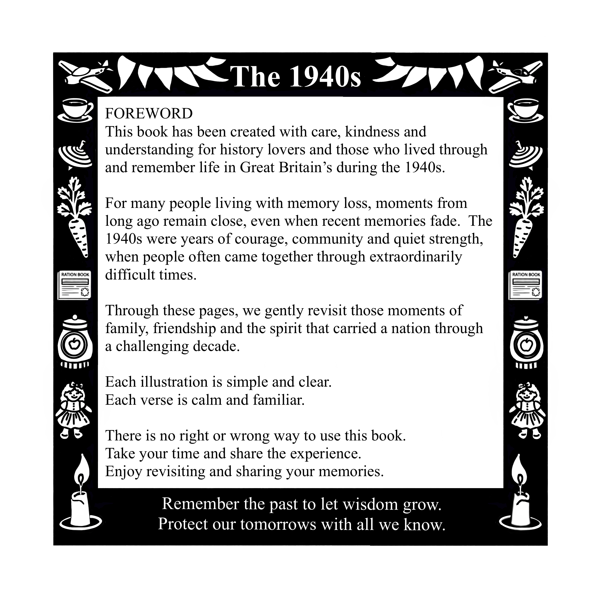 Remembering the 1940s sample page 1