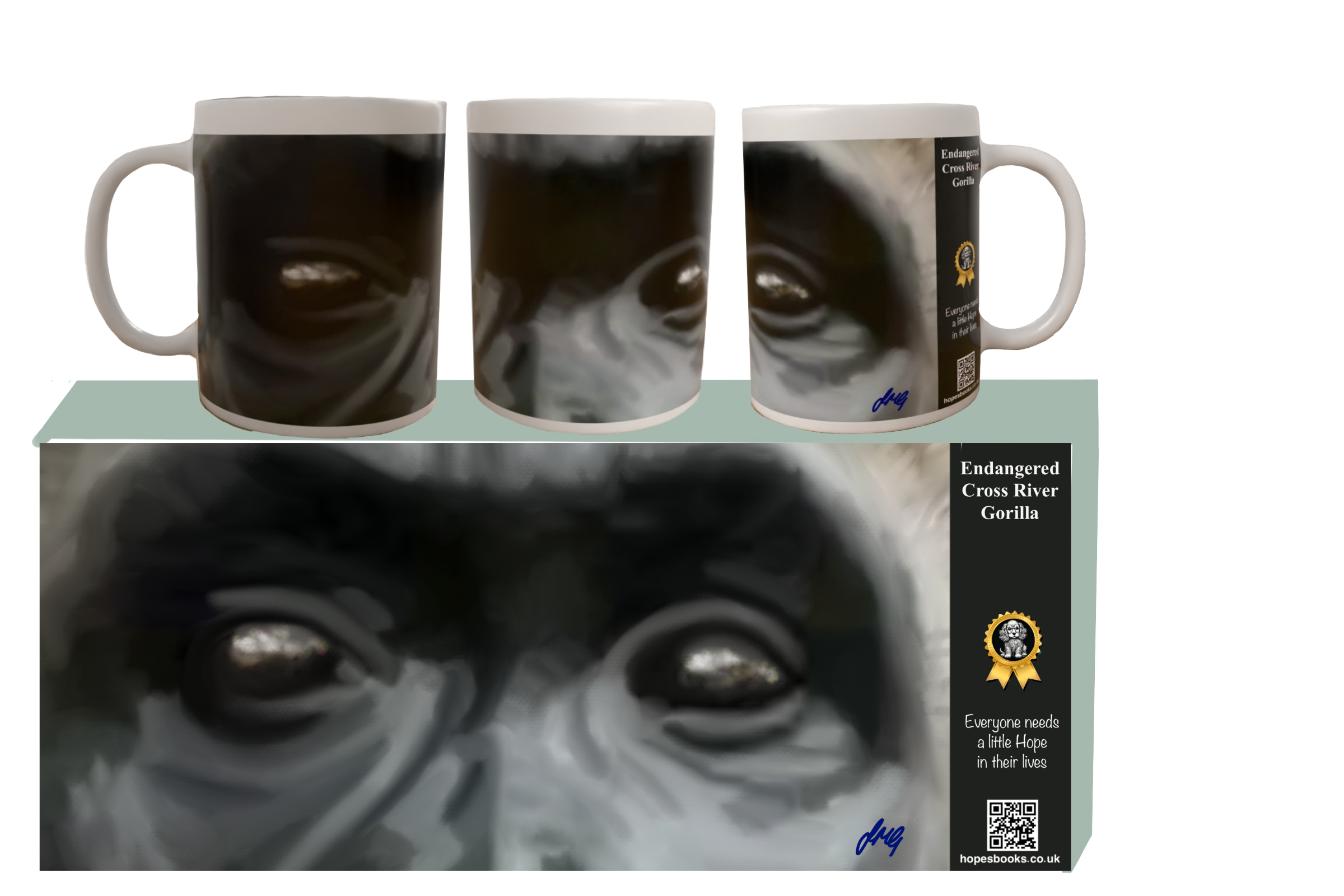 Endangered Gorilla Mug