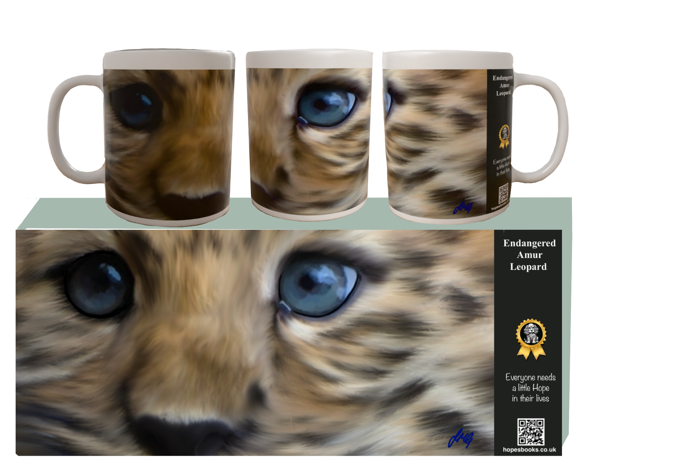 Endangered Leopard Mug