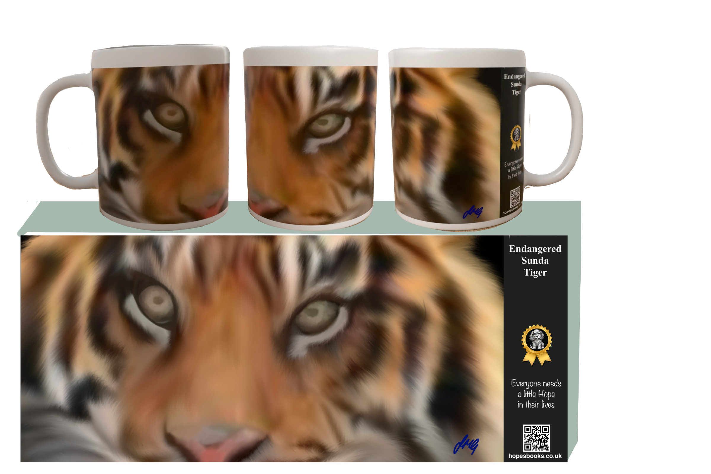 Endangered Tiger Mug
