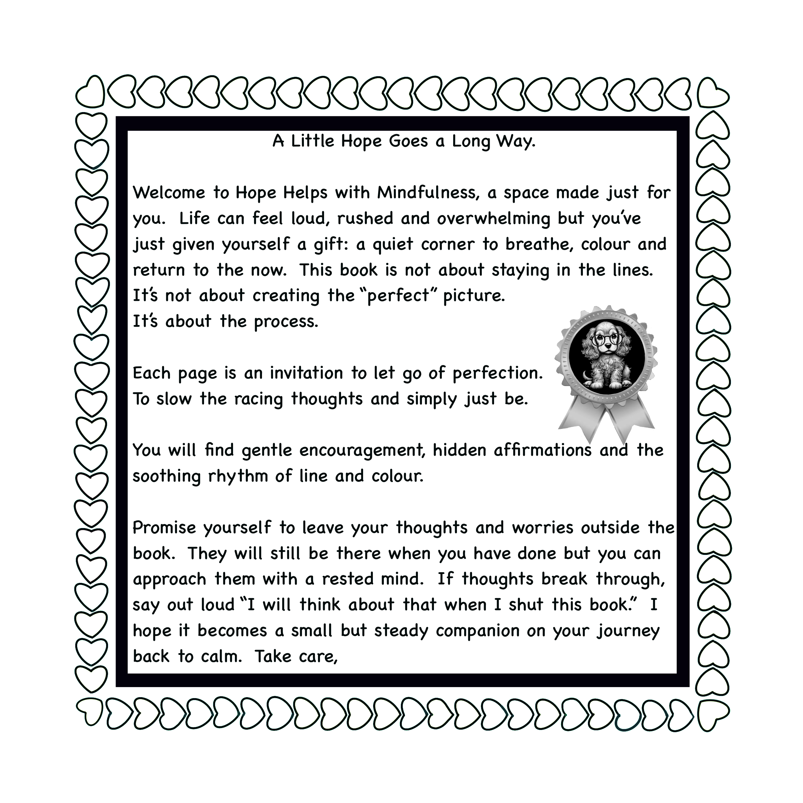 Look inside Hope Helps with Mindfulness