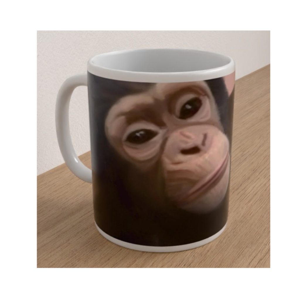 Endangered Chimpanzee Mug