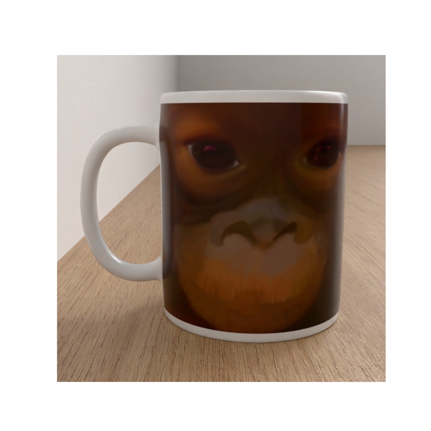 Endangered Bornean Orangutan Mug - Image 3