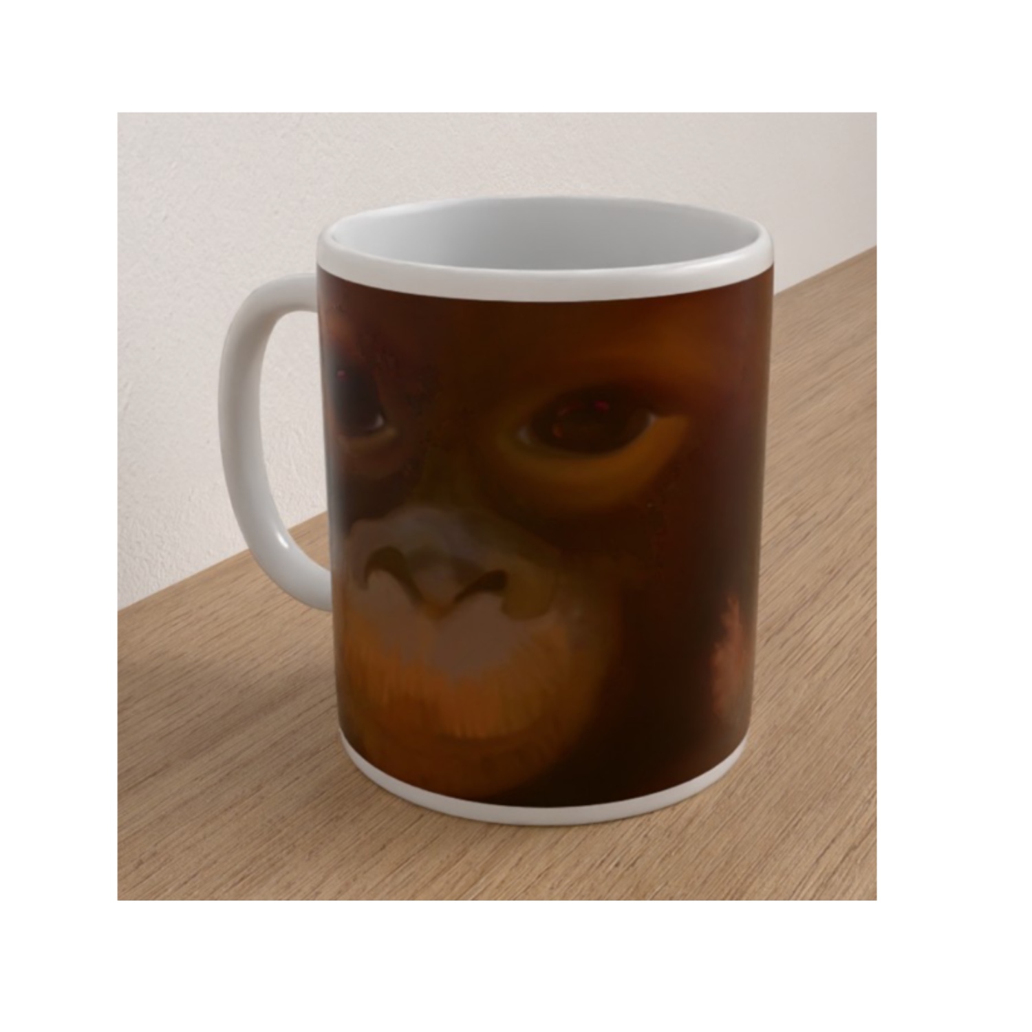 Endangered Bornean Orangutan Mug