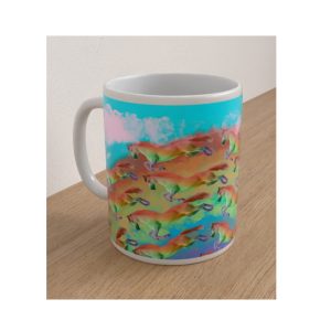 Rainbow Horses Mug