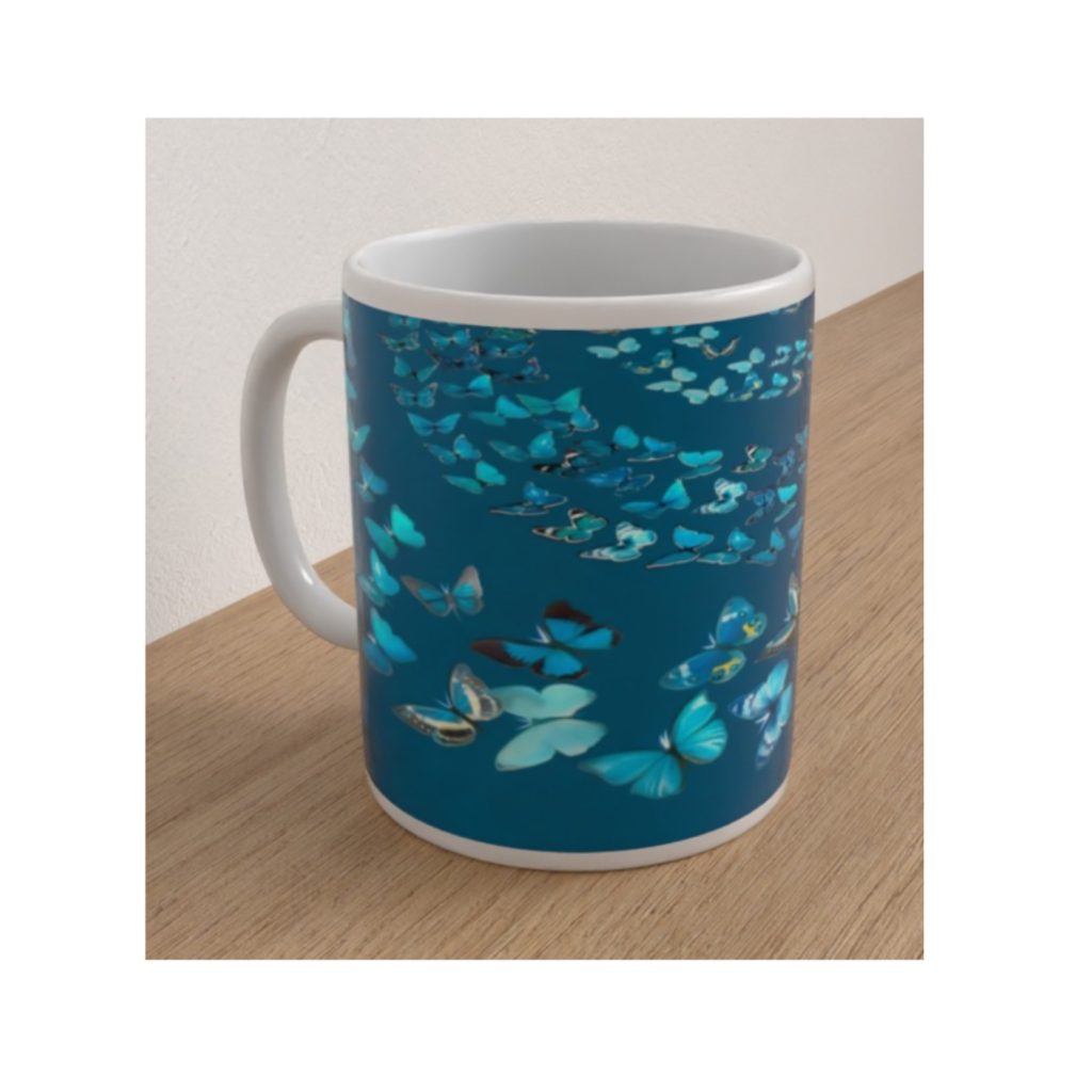 Teal Butterflies